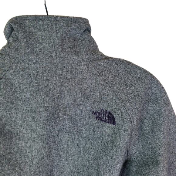 The North Face Windwall Full Zip Jacket Womens Medium Gray Wind Water Resistant - Picture 7 of 10